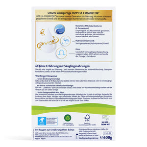 HiPP Hypoallergenic HA Stage 2 Infant Milk Formula