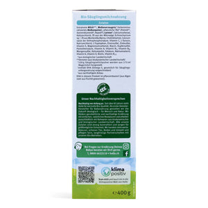 Holle Bio Stage 1 Organic Cow Infant Milk Formula