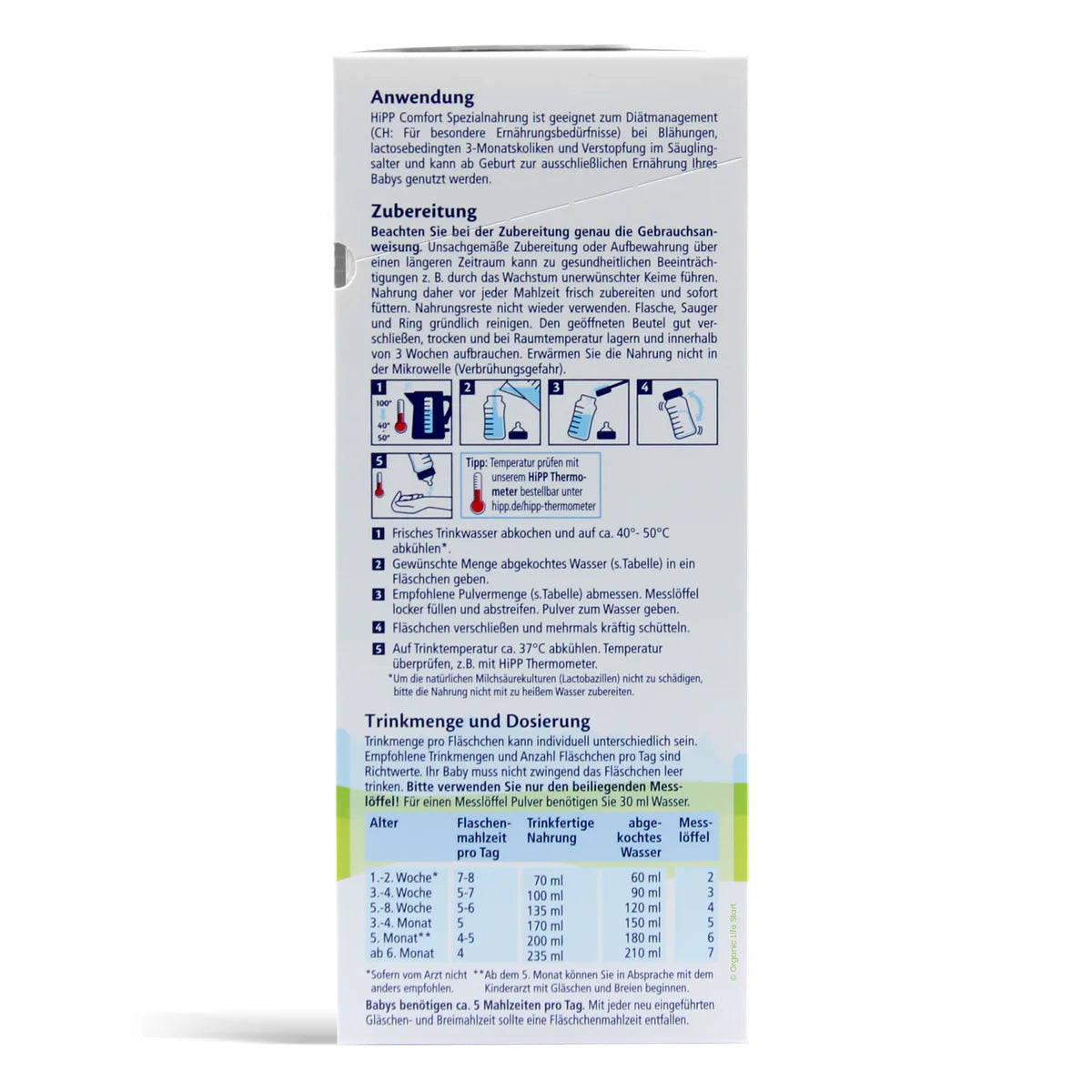 HiPP Comfort Support Milk Formula All Stages