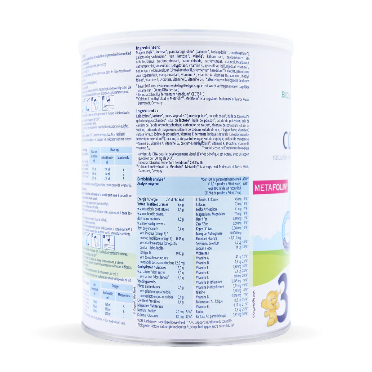 HiPP Dutch Stage 3 Combiotik Toddler Formula