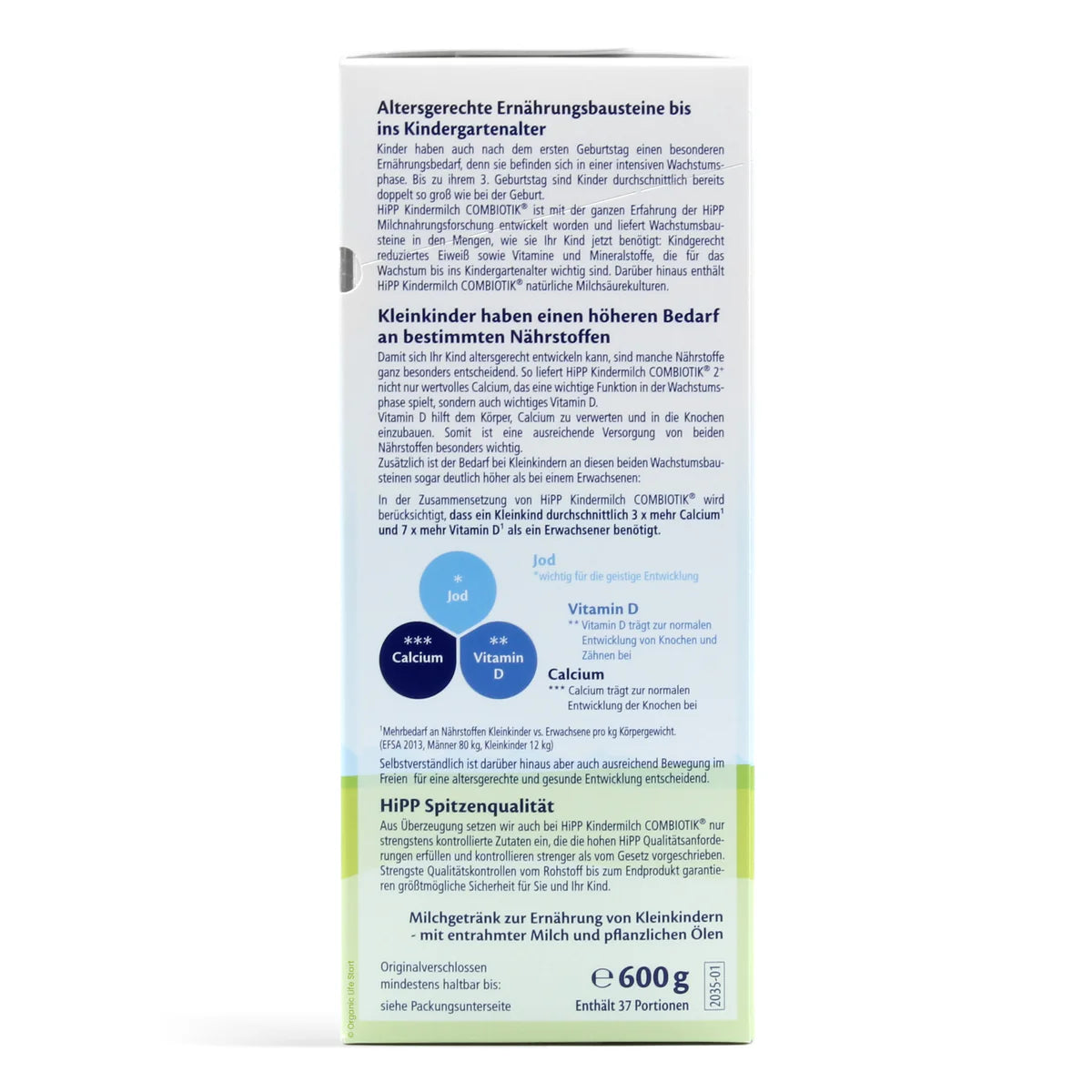 Hipp 2+ Years Combiotic Kindermilch Toddler Formula