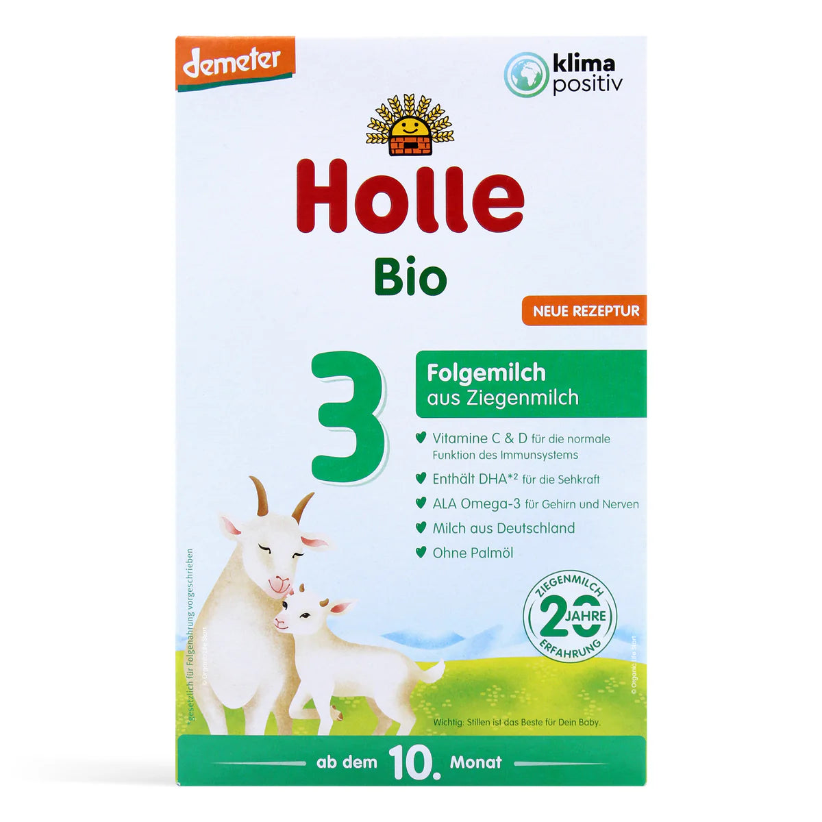 Holle Goat Stage 3 Organic Infant Milk Formula