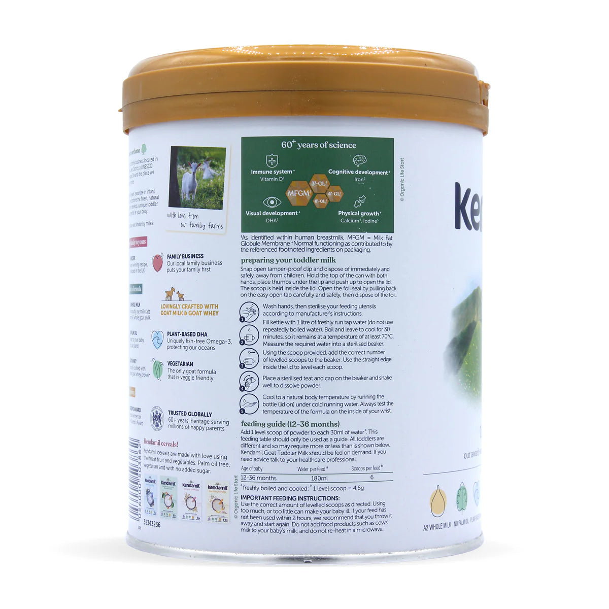 Kendamil Goat Stage 3 Toddler Milk Formula