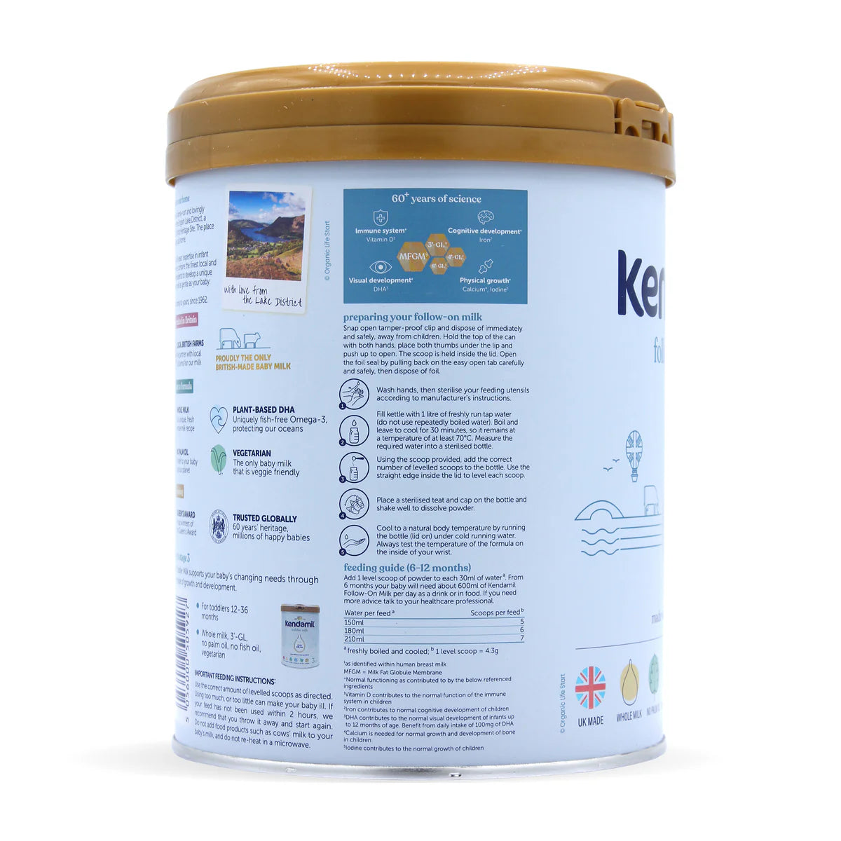 Kendamil Classic Stage 2 Follow-on Milk Formula