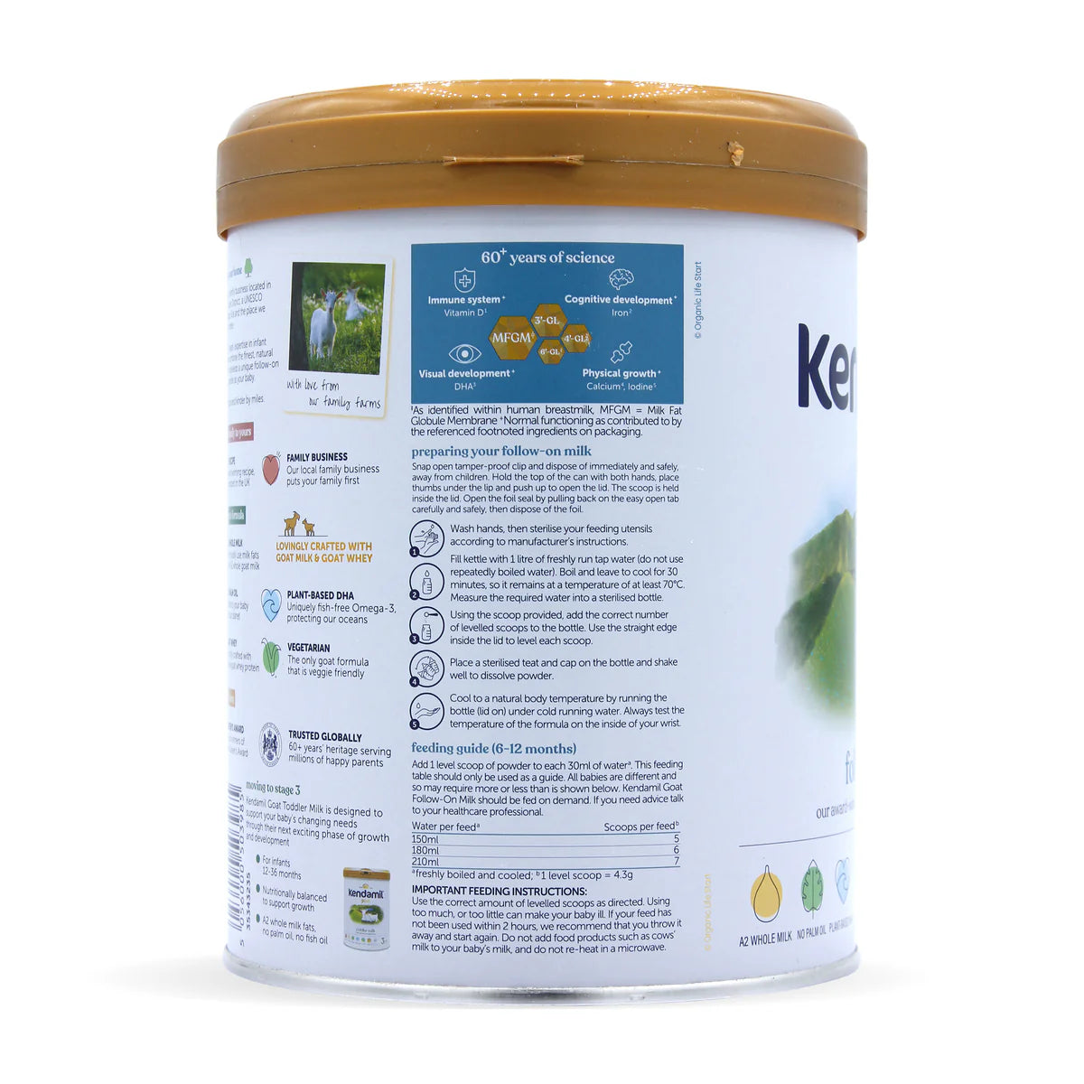 Kendamil Goat Stage 2 Follow on Milk Formula