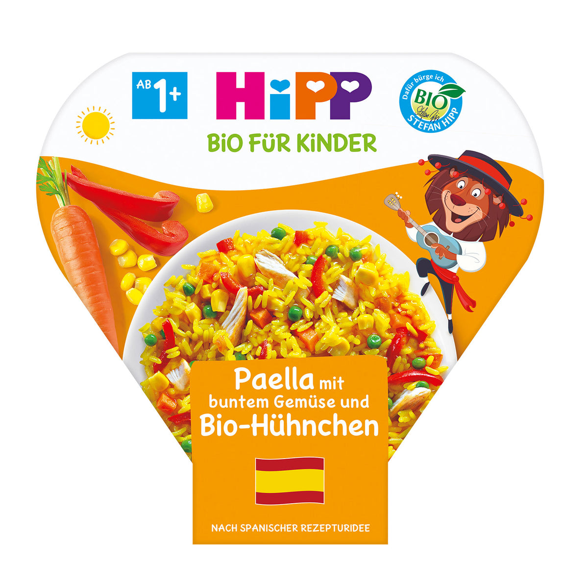 HiPP Children’s Plate Paella with Organic Chicken