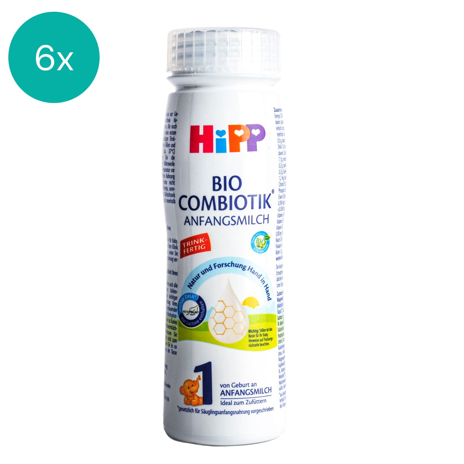 HiPP Bio Combiotik Stage 1 Ready to Feed 200ml