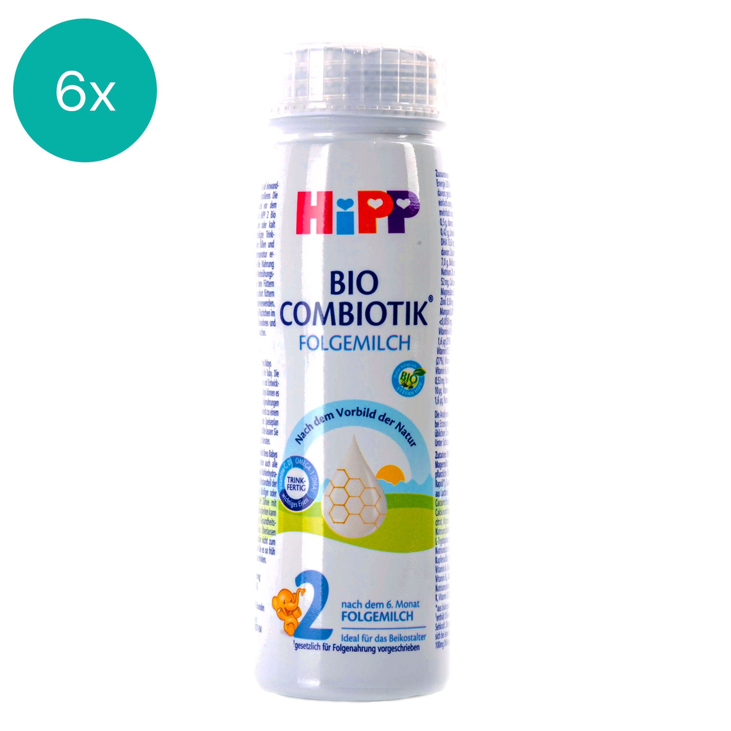 HiPP Bio Combiotik Stage 2 Ready to Feed 200ml