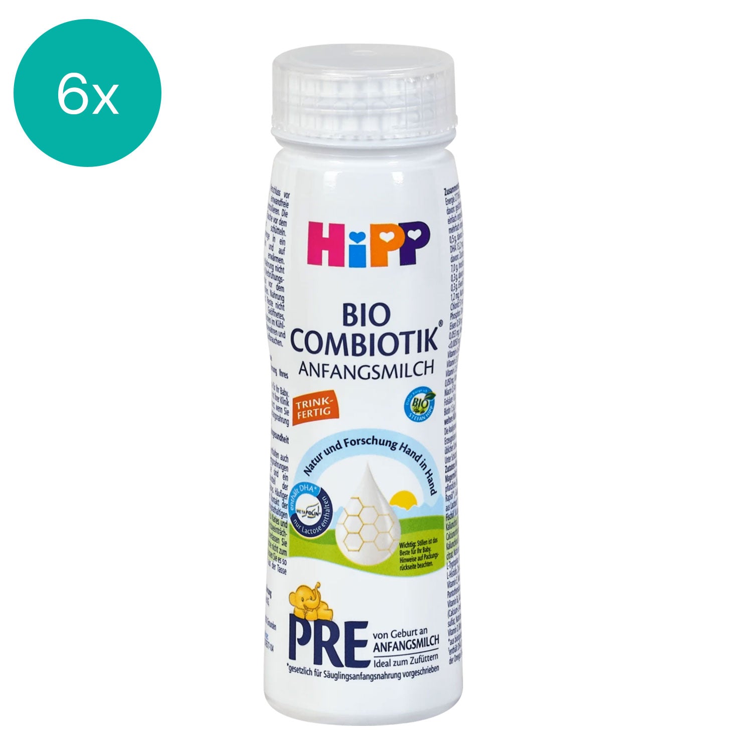 HiPP Bio Combiotik Stage PRE Ready to Feed 200ml