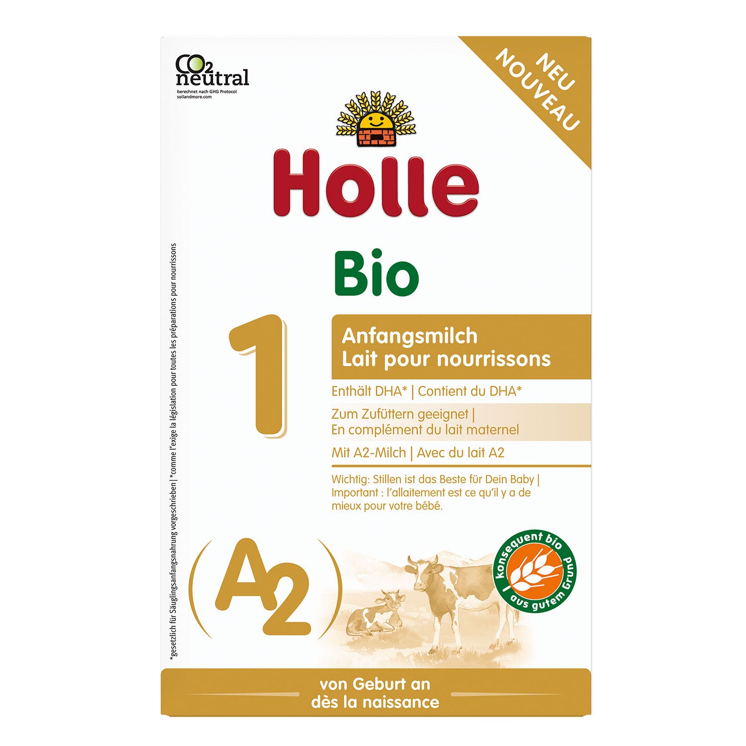 Holle A2 Stage 1 Organic Infant Milk Formula