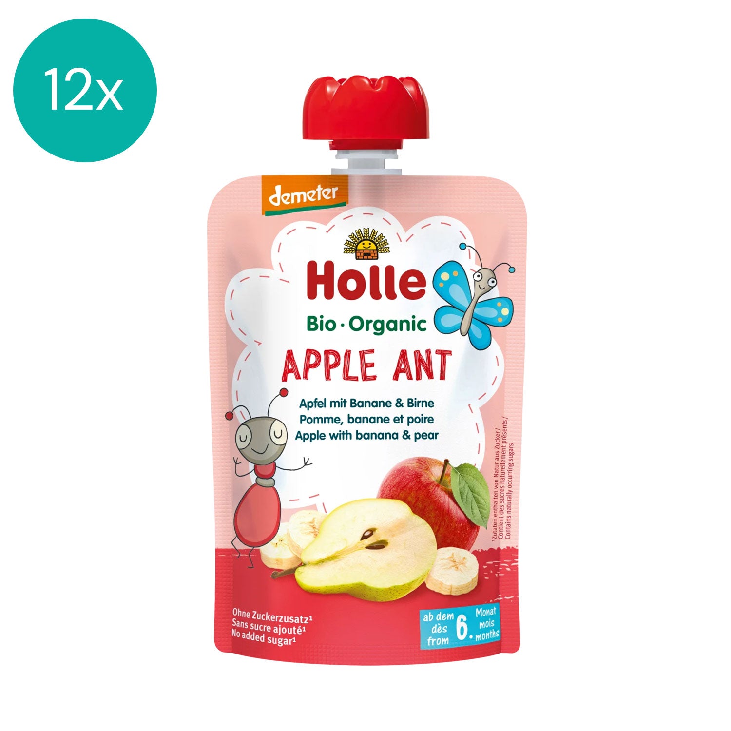 Organic Fruit Puree Apple Ant