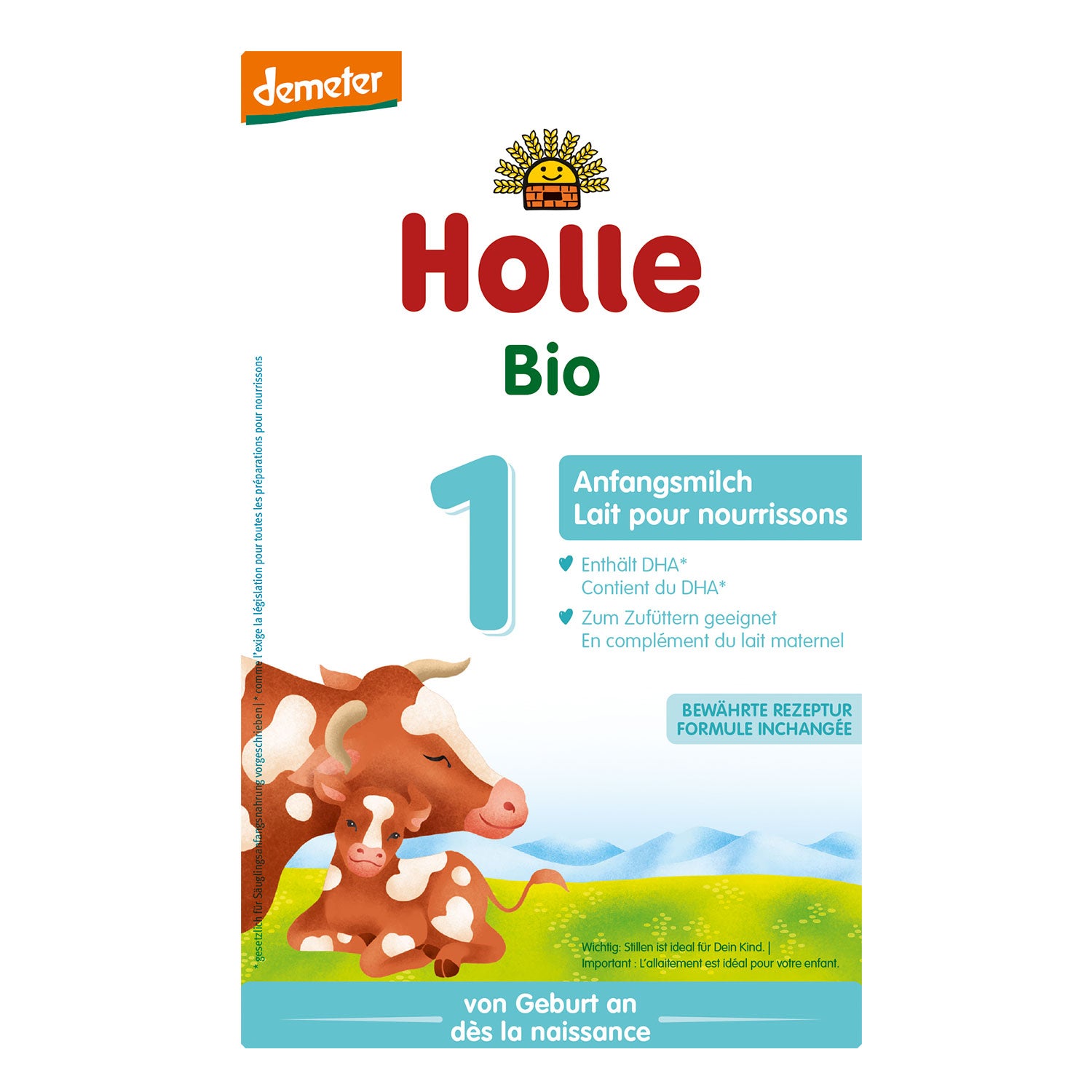 Holle Bio Stage 1 Organic Cow Infant Milk Formula