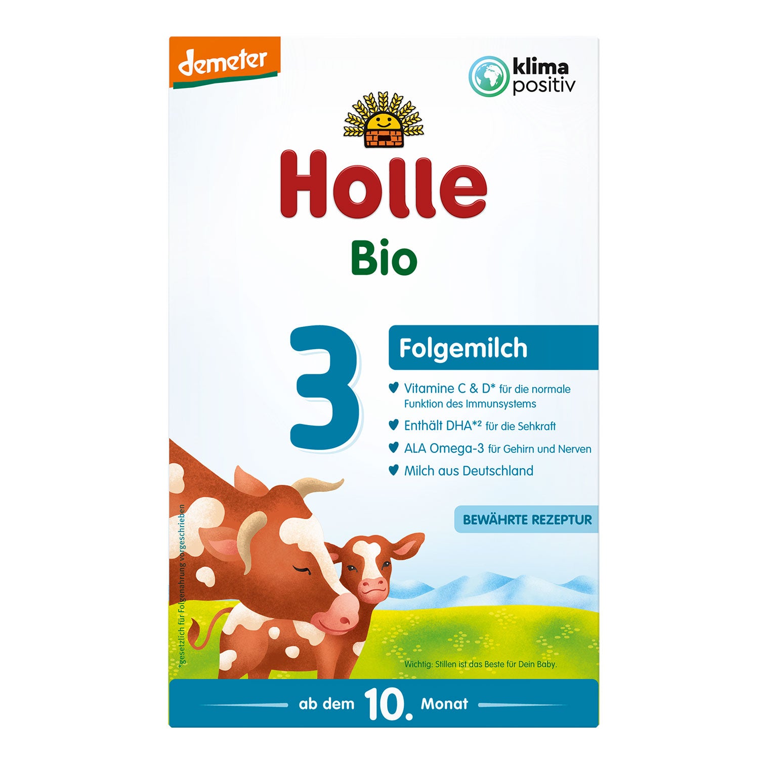 Holle Bio Stage 3 Organic Follow-On Milk Formula