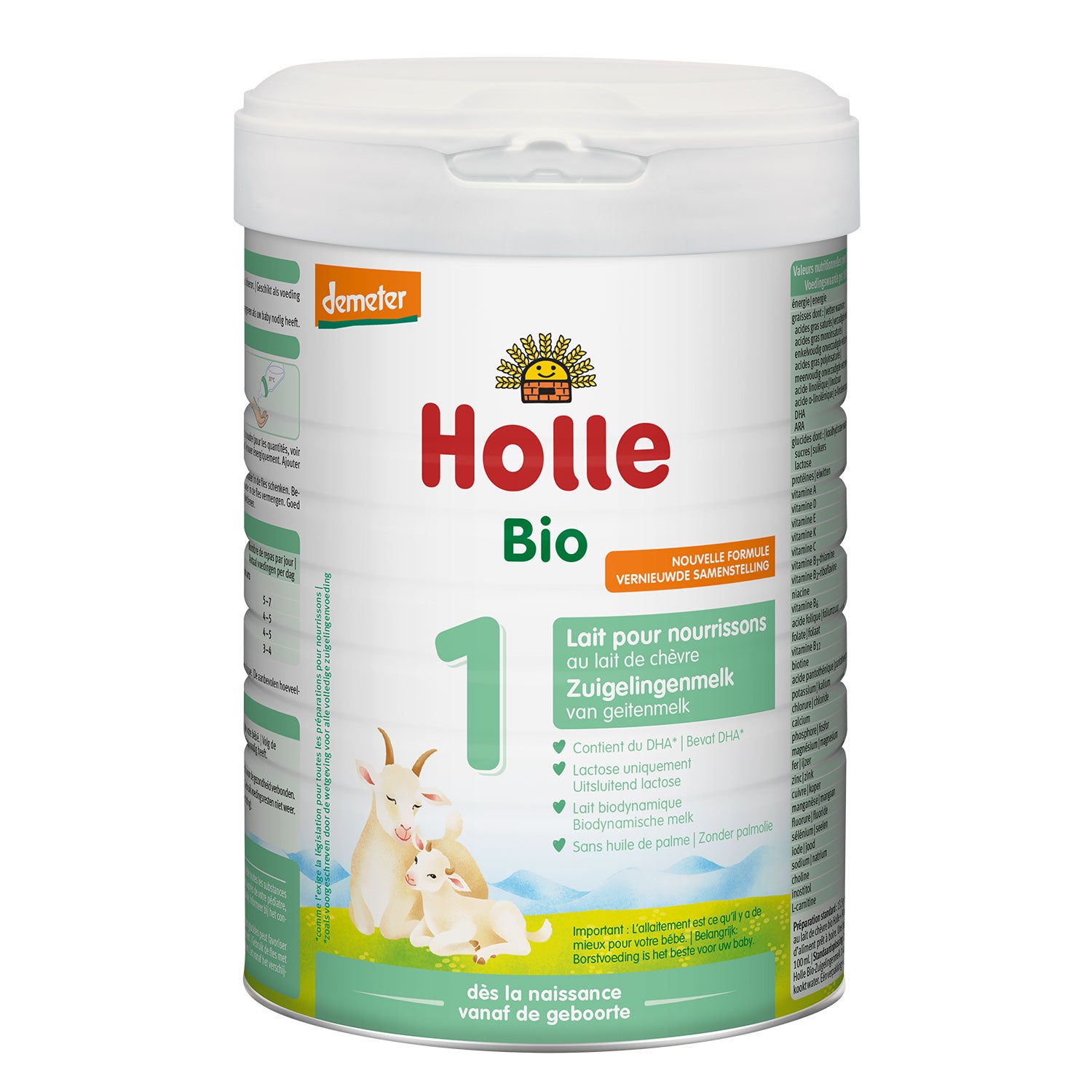 Holle Dutch Goat Stage 1 Organic Infant Milk Formula