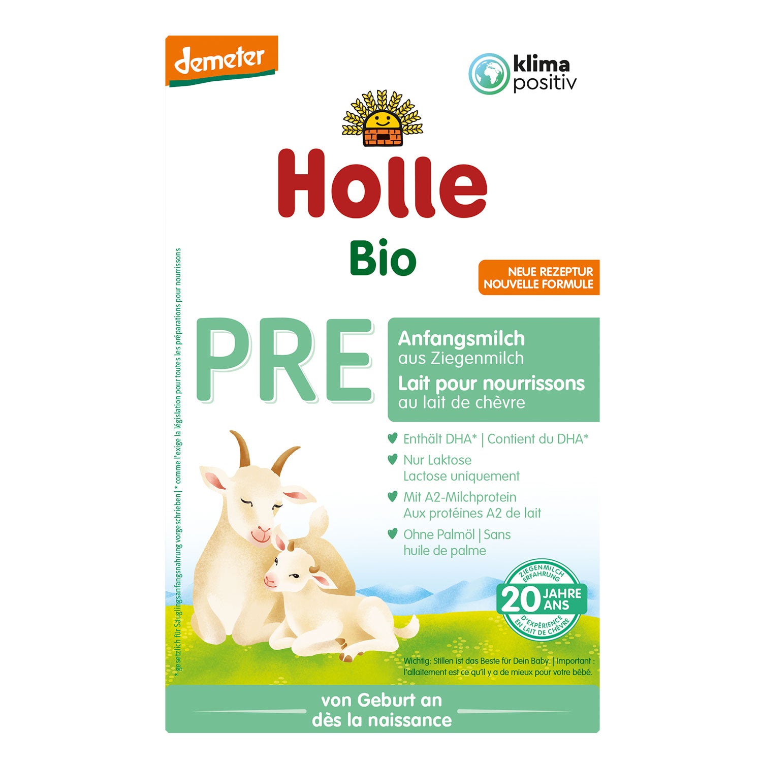 Holle Goat Stage PRE Organic Infant Milk Formula