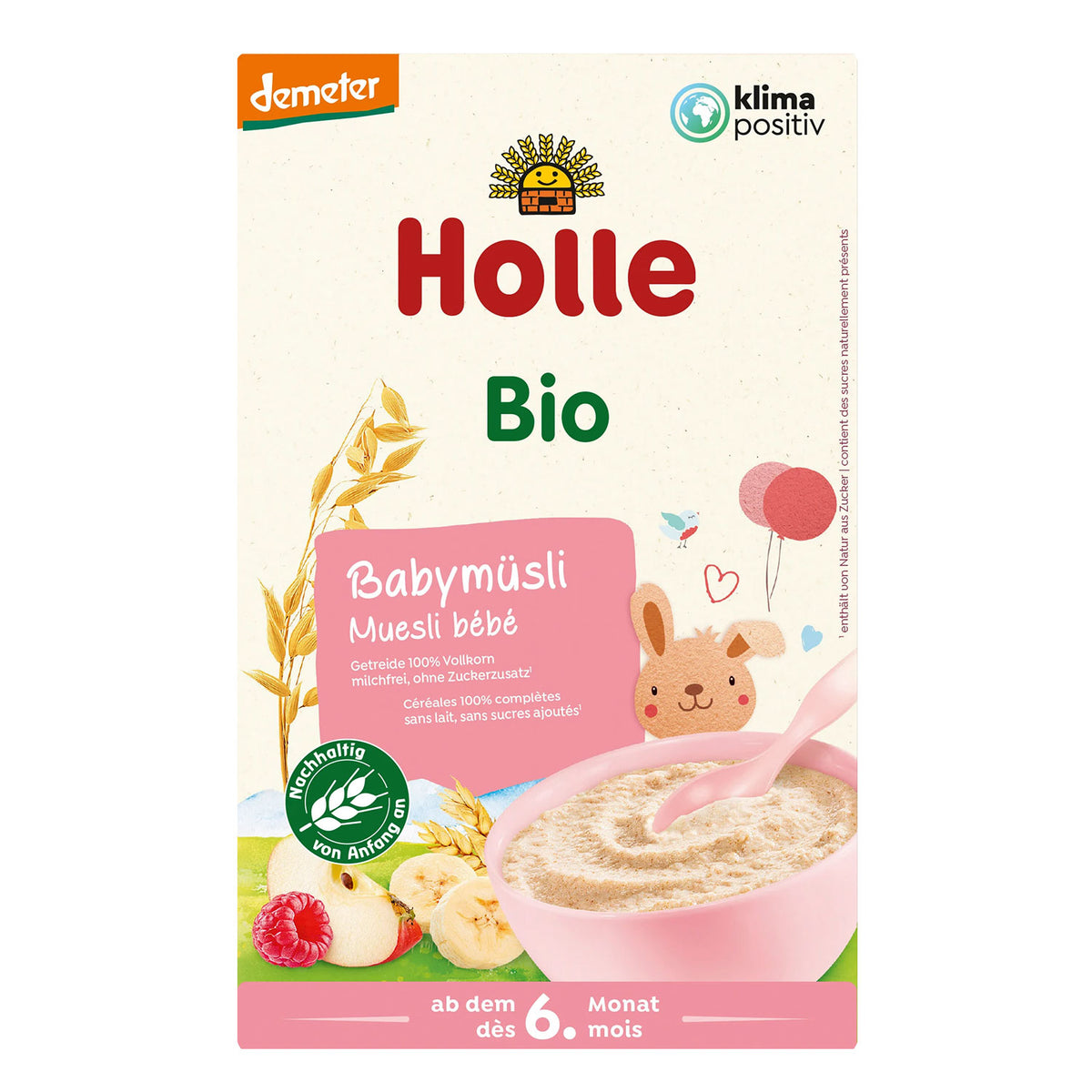 Holle Organic Baby Muesli Porridge