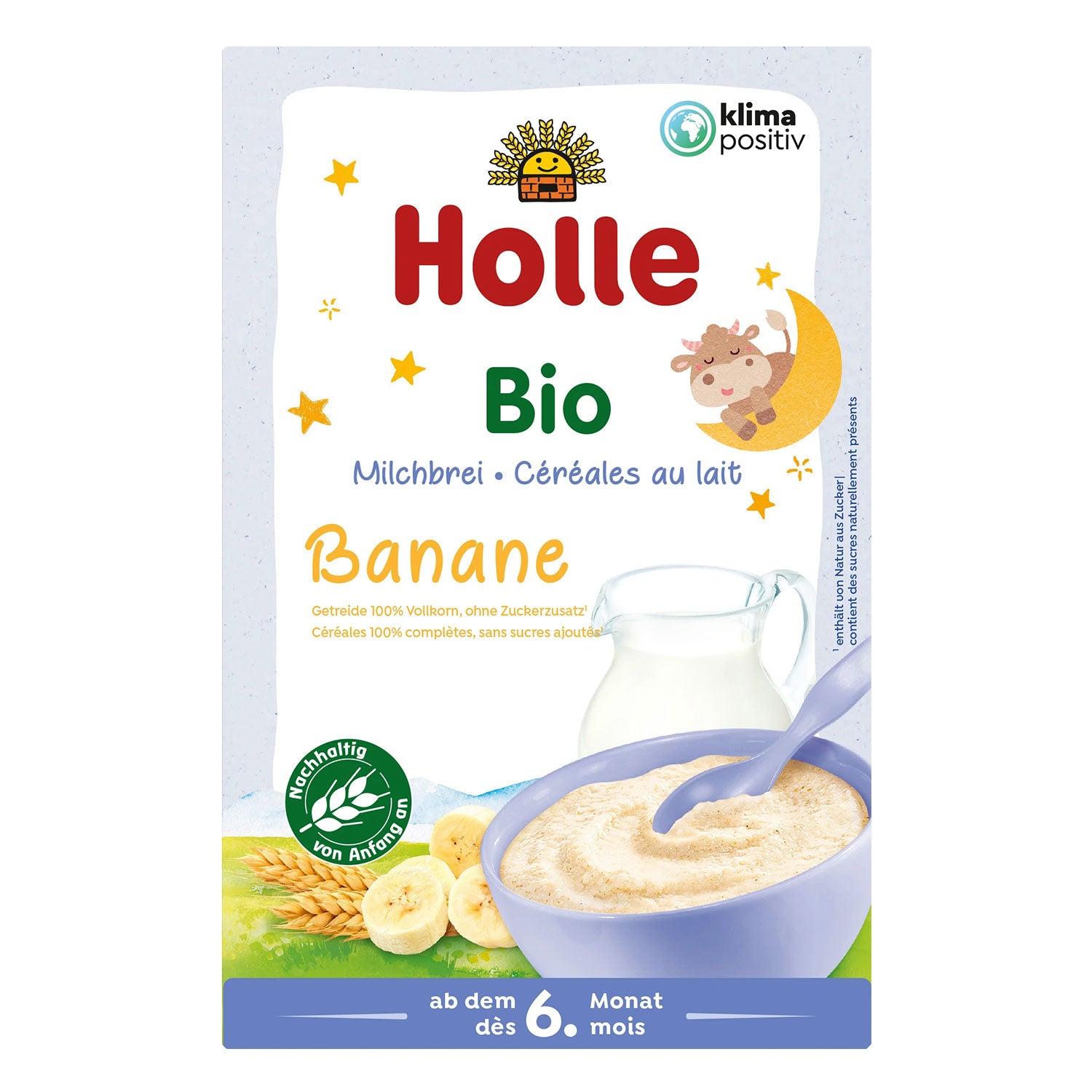 Holle Organic Milk Cereal with Bananas