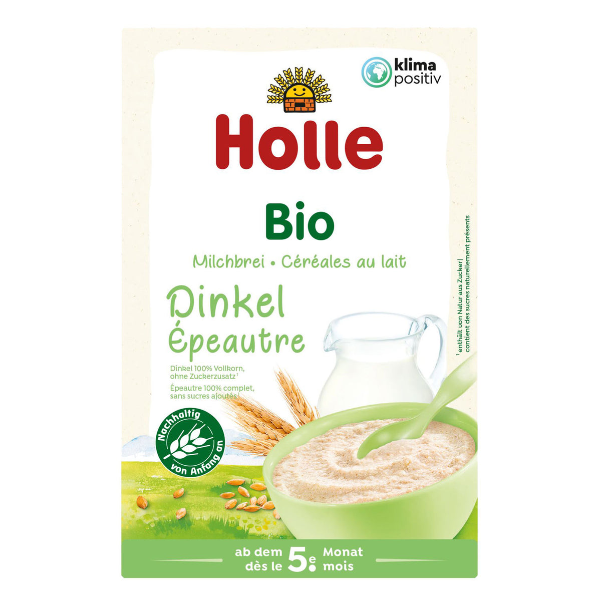 Holle Organic Milk Cereal with Spelt