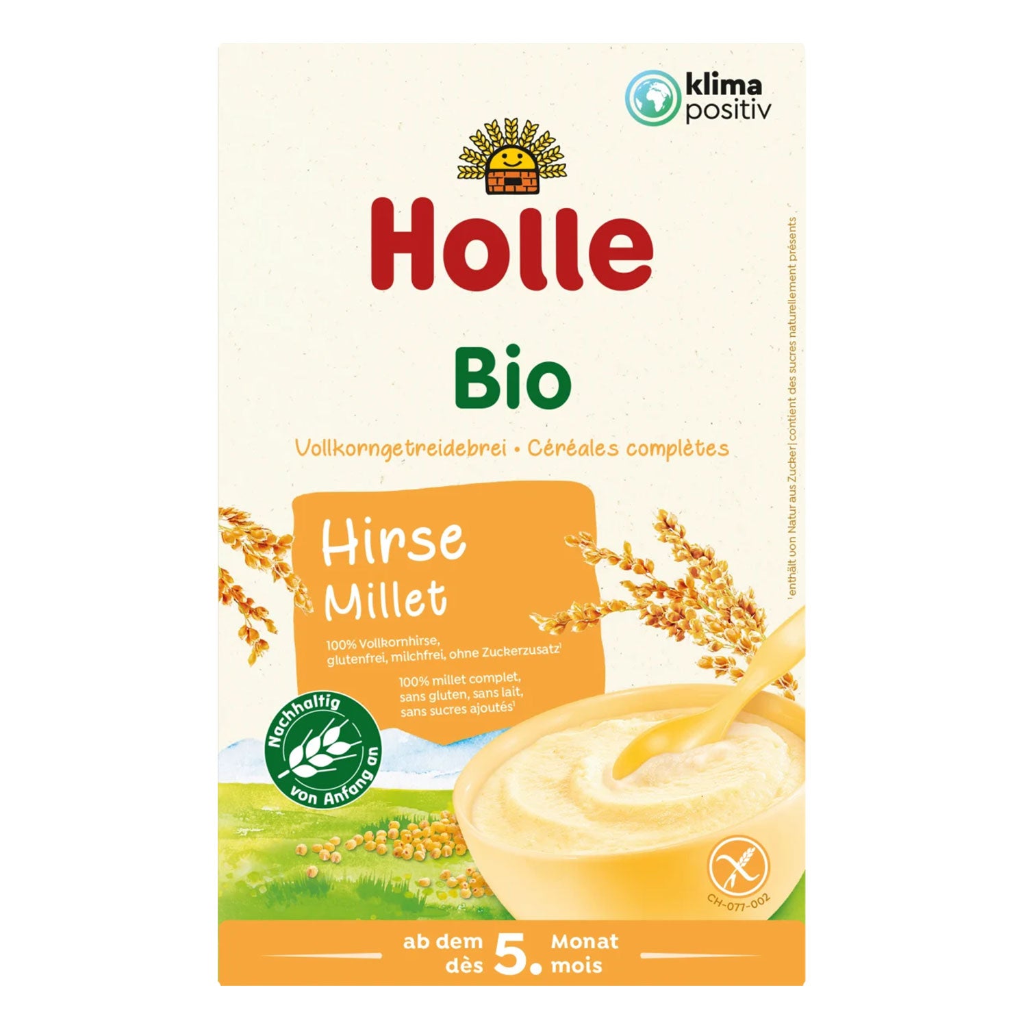 Holle Organic Millet Porridge