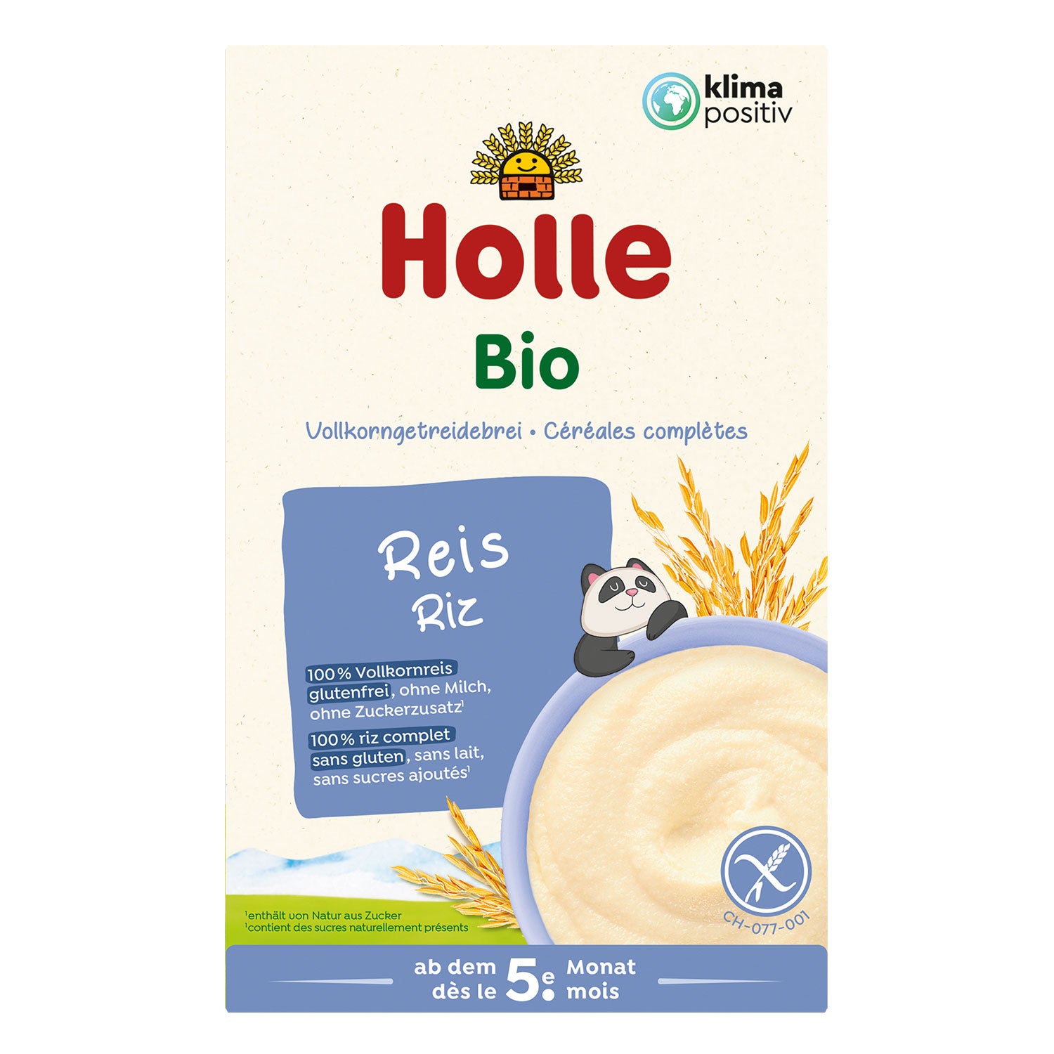 Holle Organic Rice Porridge