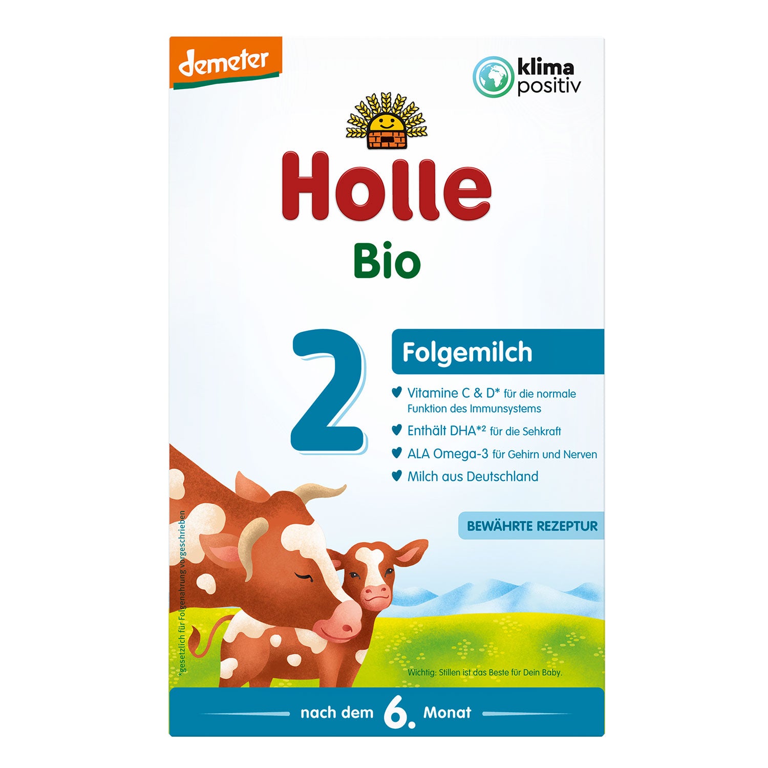 Holle Bio Stage 2 Organic Follow-On Infant Milk Formula